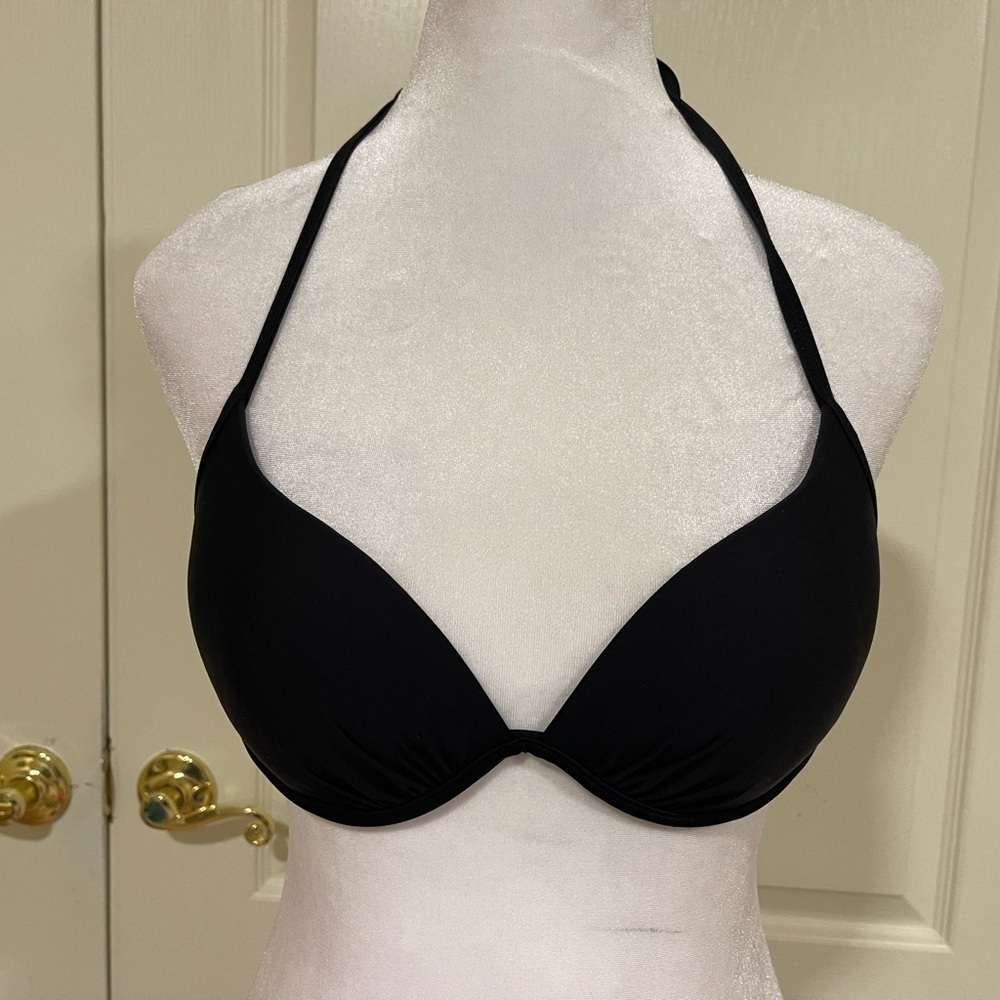 Wings black bathing suit top​​​​​​